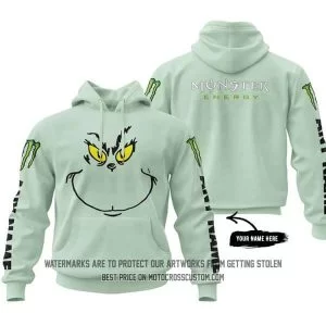 The Grinch - Monster Energy - Soft Green