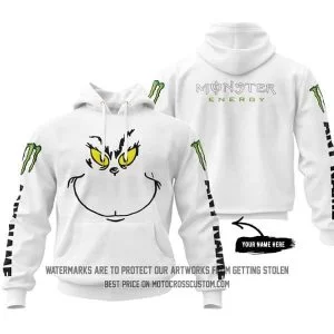 The Grinch - Monster Energy - White