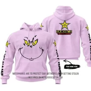 The Grinch - Rockstar Energy - Fondant Pink