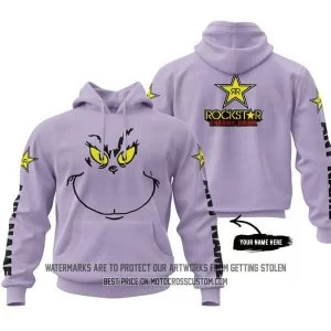 The Grinch - Rockstar Energy - Pastel Lilac