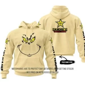 The Grinch - Rockstar Energy - Pastel Yellow