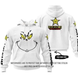 The Grinch - Rockstar Energy - White
