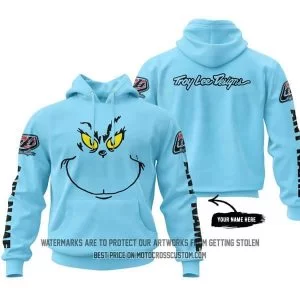 The Grinch - Troy Lee Designs - Baby Blue