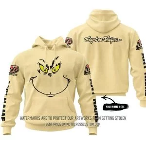 The Grinch - Troy Lee Designs - Pastel Yellow