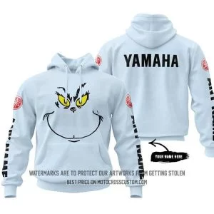 The Grinch - Yamaha Red - Light Blue