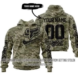 Fox Racing Camo - Just Drift It - Custom Name