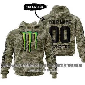Monster Energy Camo - Custom Name