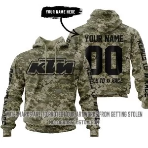 KTM Camo - Custom Name