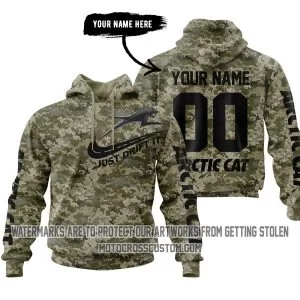 Arctic Cat Camo - Just Drift It - Custom Name