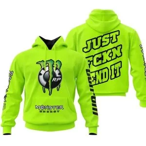 Just Fkcn Send It Monster Energy Can Am Neon