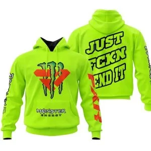 Just Fkcn Send It Monster Energy FXR Neon