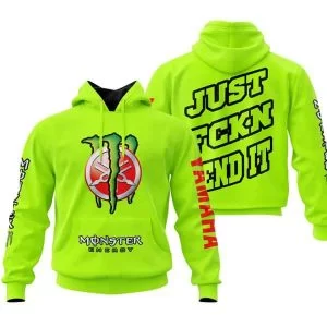 Just Fkcn Send It Monster Energy Red Yahama Neon