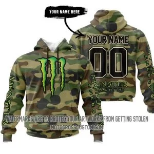 Camo Monster Energy
