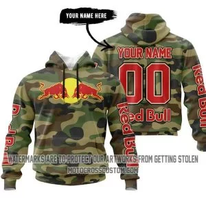 Camo Red Bull