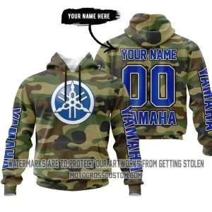 Camo Yahama Blue