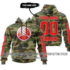 Camo Yahama Red