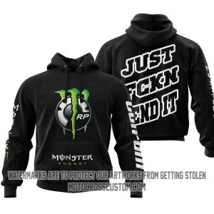 Just Fkcn Send It Monster Energy Can Am Black V1