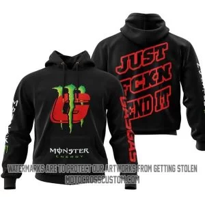 Just Fkcn Send It Monster Energy Gas Gas Black V1