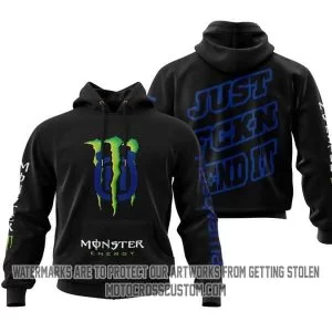 Just Fkcn Send It Monster Energy Husqvarna Black V1
