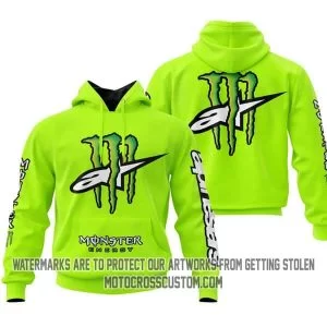 Just Fkcn Send It Monster Energy Alpinestars Neon
