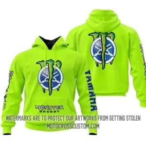 Just Fkcn Send It Monster Energy Blue Yahama Neon