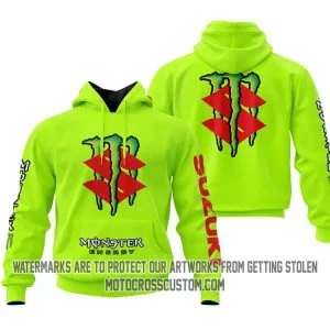 Just Fkcn Send It Monster Energy Suzuki Neon