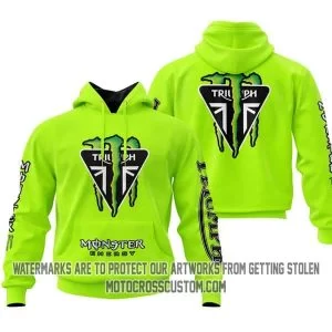 Just Fkcn Send It Monster Energy Triumph Neon