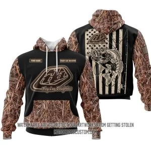 Troy Lee Design X Fishing Black