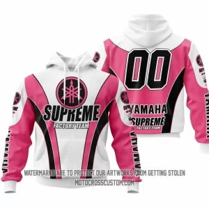 Yahama x Supreme Pink
