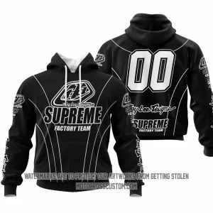 Troy Lee Design x Supreme Black