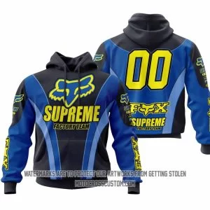 Fox Racing x Supreme Navy