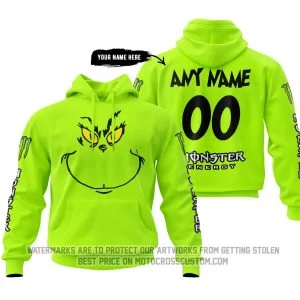 The Grinch x Monster Energy - Neon