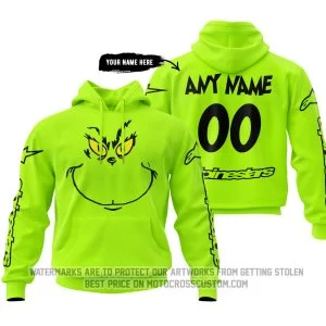 The Grinch x Alpinestars - Neon